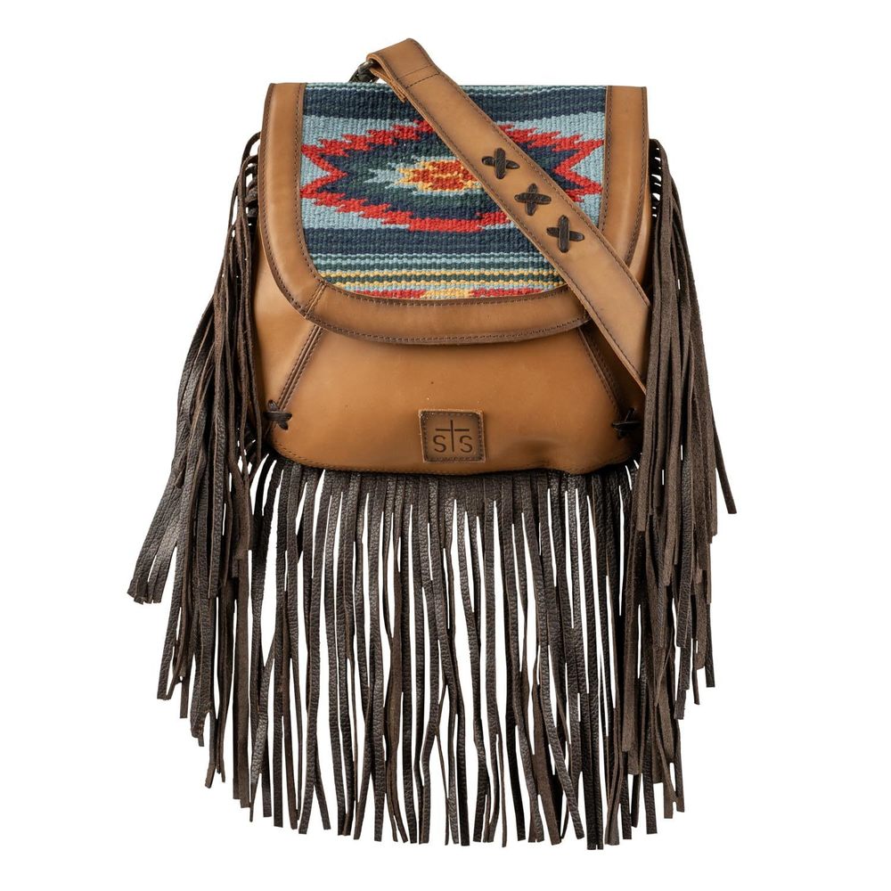 Chaynee Valley Serape Collection Saddlebag Leather Western Style C xD